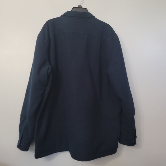 LL Bean Men's Flannel-Lined Hurricane Shirt - Picture 7 of 8